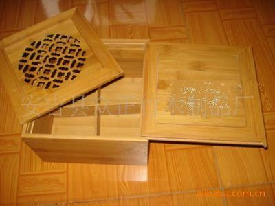 【厂家常年生产款式新颖茶叶竹包装】价格,厂家,图片,木盒,安吉县众正竹木制品厂 -