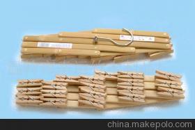 【19夹多用架(合)】价格,厂家,图片,衣架/衣夹,温岭市幸运竹木制品厂-
